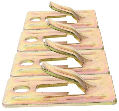 ARTIBETTER 4 Piezas Gancho de cesta Soporte para calentador de agua Accesorios de montaje para calentador de agua colgador de pared para calentador de agua placa de acero Golden