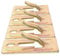 ARTIBETTER 4 Piezas Gancho de cesta Soporte para calentador de agua Accesorios de montaje para calentador de agua colgador de pared para calentador de agua placa de acero Golden