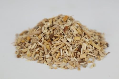 Hilliger Räucherspäne Erle Räuchermehl Räucherchips 12 KG/50Li.4KG/17Li. versch.Körnungen Größe 750-2000 mittel, Gesamtgewicht 4
