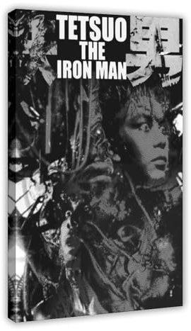 saedba TETSUO The Iron Man Poster Canvas Poster Wall Art Decor Print Picture Paintings for Living Room Bedroom Decoration 08x12inch(20x30cm)