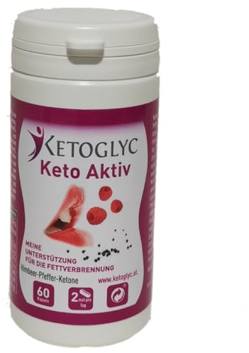Ketoglyc Keto Aktiv, Kapseln zur Unterstützung der Fettverbrennung, 60 Stück