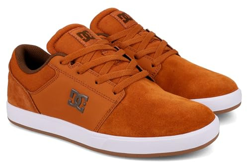 DC Shoes Crisis 2 - Leather Shoes for Men - Lederschuhe - Männer - 42 - Orange