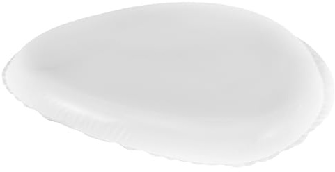 SOLUSTRE Éponge à Maquillage en Silicone Transparente Facile à Nettoyer pour Femmes et Filles Adolescentes, Accessoire Cosmétique Hydratant et Pratique pour Fondation Humide