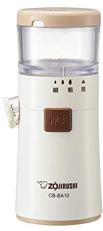 Zojirushi Moulin à café Sésame CB-BA10-WA (blanc)