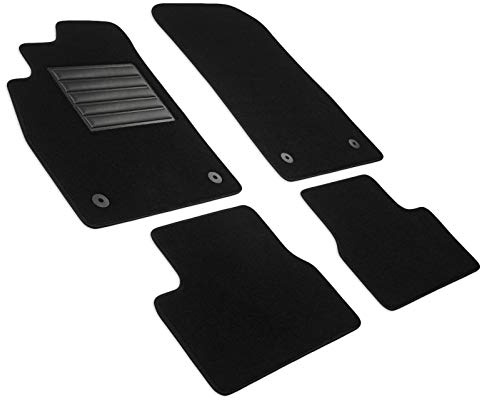 MDM SP-476 Fußmatten Velours Autoteppich passend für Chevrolet Cruze 05.2009>2011 / Cruze 08.2011> / Kombi 2012>, black