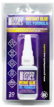 Green Stuff Pegamento CIANOCRILATO - Formula Gel con Punta DE Precision