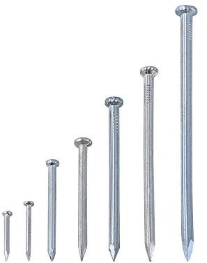 Hard Cement Nails, Wall Nails, Metal Nails, Hanging Nails-2.5 inch 65mm (0.2kg)