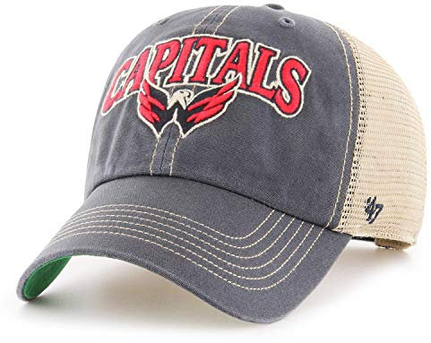 '47Brand NHL Washington Capitals Vintage Cap Basecap Baseballcap Tuscaloosa Cleanup Trucker