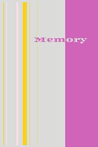 Memory , notebook 100pages: Notebook 100 pages