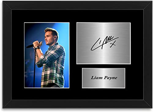 Generic Liam Payne Fotografie, gerahmt, A4, mit Autogramm