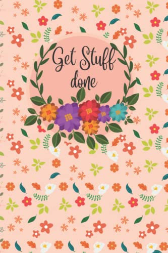 Scribbler journals: Bullet Journal: A5 Bullet Journal with Premium Thick Paper, 6.12 X 9.25, College Bullet Journal Notebook with 120 Ruled Pages, Dot Grid (Get Stuff Done)