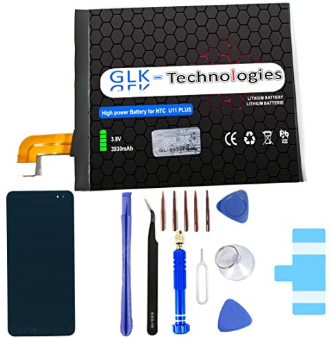 High Power Ersatzakku kompatibel mit HTC U11 Plus | GLK-Technologies Battery | accu | 3930 mAh Akku | inkl. Profi Werkzeug Set Kit NUE