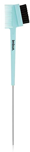 Imbue 3-in-1 Edge Brush Hair Edge Control Brush Comb Detanglers for Curly hairs, Green