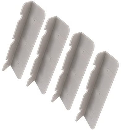 HEEPDD Boat Seat Hook Clip, Inflatable Boat Seat Hook Mounts Portable PVC Replacement for Canoes for Yachts (Grey)