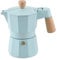 San Ignacio Cafetera italiana 3 tazas, aluminio, colección Menorca