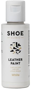 Shoe Clinic Leather Paint (White, 50ml)