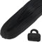 LEREATI Polyester Garn, Makramee Garn 3mm x 200m Polyester-Seil Polypropylen-Kordel Makramee Schnur Geflochten für Handtasche, Häkeltasche, Strickwaren, Wohndekorationen (Schwarz)