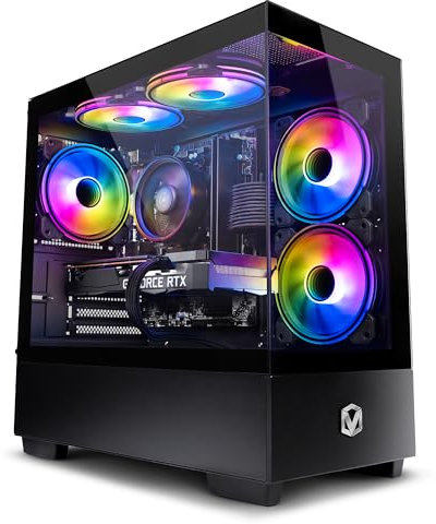 Vibox V-199 Gaming PC • AMD Ryzen 5 4500 4.1GHz • Nvidia RTX 3060 OC 12GB • 16GB RAM • 1TB SSD • Windows 11 • WiFi • Prebuilt