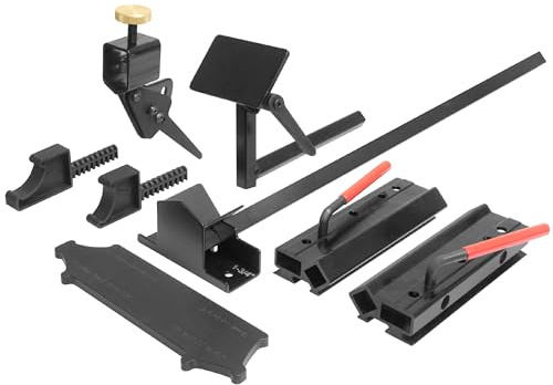GrindMaster Lathe Tool Sharpening Jig with Quad Setup, Multi-Grind Jig and Two Setup Blocks (for 6 Grinders)