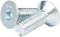 2–100 Stück M3/M4/M5/M6/M8/M10/M12/M14/M16/M20, verzinkter/vernickelter hochfester Senkkopfschrauben aus Kohlenstoffstahl