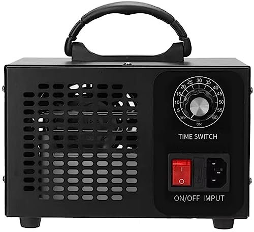 Ozone Generator, 32,000mg/h High Capacity Ozone Machine, Powerful Air Purifier - Odor Removal Eliminator for Home, Car, Pet Rooms, Office, Black