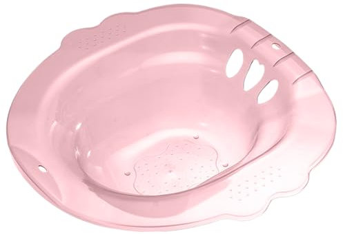 SITZ -Bad für Hämorrhoiden tragbare SITZ -Badewanne über dem Toilettenplastik