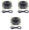 Marran 3-Teiliges Kameramodul 100 Grad OV9732, 2 M Kabel, 1280 X 720, 30 Fps, für DIY Autodarts.Io, USB-Laufwerk Gratis