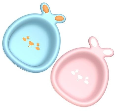TOYANDONA 2pcs Baby Cartoon Washing Basin Toddler Wash Basin Infant Face Bathtub Portable Thickened Plastic Newborn Wash for Home and Travel Pink
