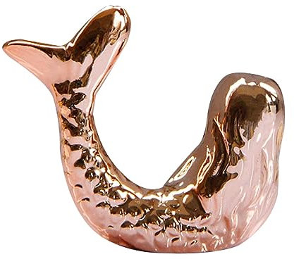 GOOHOCHY Mermaid Decor Ceramic Desktop Ornaments Beach Home Decor Small Adornments