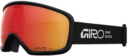 Giro Ringo Stacked Skibrille mit VIVID-Linse von ZEISS, nahtlose Helm-Integration, Anti-Fog-Beschichtung, dreilagiger Gesichtsschaum, Komfort und Klarheit am Berg, Farbe: Royal Blue, Größe: OS