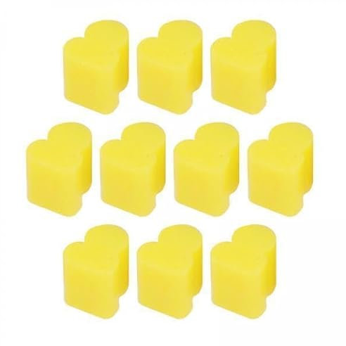 EHJRE 4x10 Stücke Alto Französisch Hörner Pads Teile Lärm Beständig Dreh Ventile Hörner Kolben Praxis Werkzeug Zubehör für Euphonium