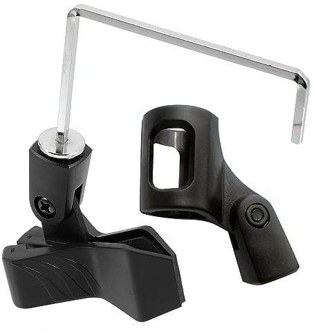 Didiseaon 1Set Microfono Metallo Portatile per Sax Clip Microfono Leggera e Accessorio per Performance Musicali e Registrazioni