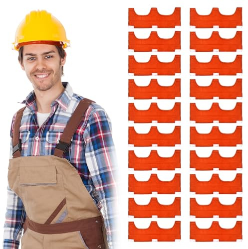 20 Stück Schweißband für Schweißhelm, Wiederverwendbarer Schweißhelm-Schweißband, Waschbarer Schweißband Schweißhelm für Bauhelm, Schweißermütze, Schweisshelme