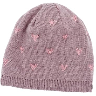 maximo Kids Girl-Beanie Herzen Vollfutter
