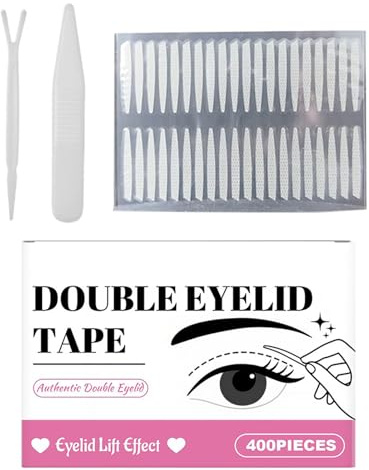 Double Eyelid Tape, Clear Adhäsive Styling -Design, 8,5 cm Länge, Make -up -forming -Aufkleber, natürlicher Augenlift, unsichtbar