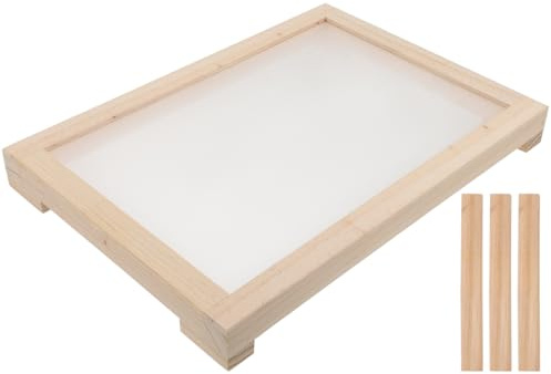 TOPPERFUN Räucherstäbchen-Trockennetz Mit Robustem Holzrahmen 13.78X9.84X1.38In Stapelbares DIY Räucherkegelhalter Für Handgefertigte Räucherstäbchen Wohnzimmer Und Meditation