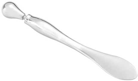 TOGEVAL Augencreme Stift aus Zinklegierung in Silber Kompakter Massage Stab für Frauen zur Reduzierung von Augenringen und Hautproblemen Praktisches Schönheitsgerät für Augenpflege