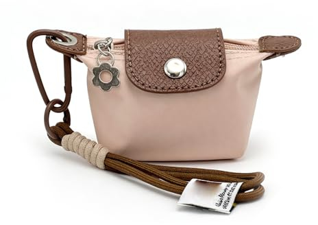 LAOYEFACAI Mini-pendentif pour sac à main pour femme Imperméable et léger Petit porte-clés servant d'organiseur pour écouteurs, rouge à lèvres, clés – Accessoire mignon