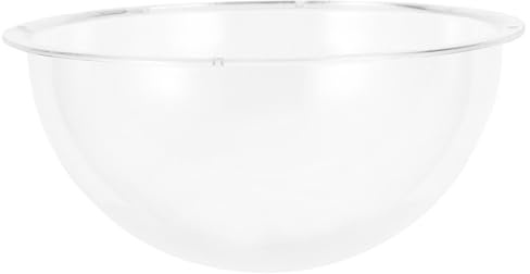 SUPVOX 27cm Acrylic Cat Dome Replacement for Scratching Post Climbing Frame | Clear acrylic capsule bowl replacement for cat furniture, providing a cosy resting space for indoor with easy cleaning