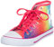 Brandsseller Damen Sneaker Pailletten Halbhoch/Damenschnürer/Damenboots - Silber - Schwarz - Pink (42 EU, Bunt)