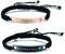 Cupimatch Paare Armband mit Gravur ''Keep Fucking Going, Geflochten Partnerarmband Pärchen Armreif Schwarz