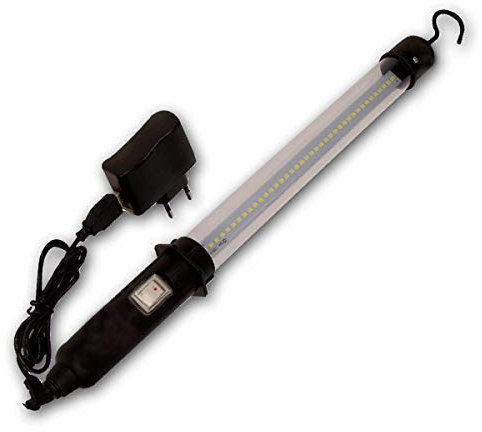 world-trading-net - LED Akku-Arbeitsleuchte, LED Werkstattlampe 8,5W 500lm, LED Handleuchte kabellos für PKW und Werkstatt