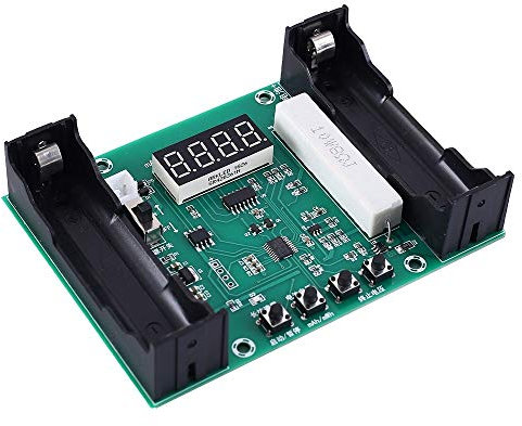 Batteriekapazitätstester, Batterientester mAh mWh Batterieleistungsanzeige für 18650 Batterie