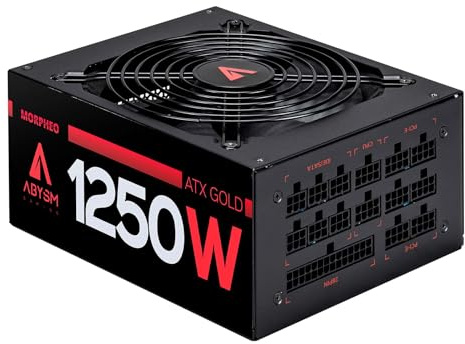 Abysm Morpheo 1250 Netzteil (1250 W), Schwarz