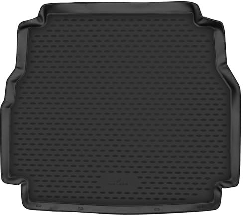 WALSER XTR Kofferraumwanne für Mercedes-Benz C-Klasse T-Model (S205) 2014-2021, 100% passgenaue Antirutschmatte Auto, Gummimatte Auto, Kofferraum Schutzmatte, Auto Gummimatten