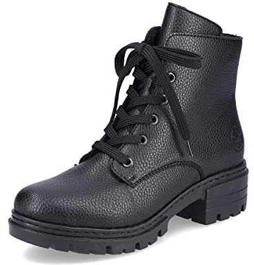 Rieker 76840, Stivali Chelsea Donna, Nero, 41 EU