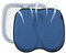 AP1US Gel Sitzkissen - Orthopädisch mit Atmungsaktive Gelkissen - Ergonomisches Design - Gelkissen Sitzkissen für Bürostuhl, Rollstuhl, Auto(Blau)