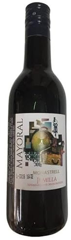 Vino Jumilla Mayoral para detalles (Pack 24 unidades) detalles para bodas con vinos tintos para invitados, bodas, bautizos y comuniones