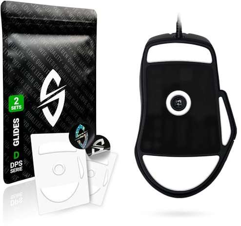 SensoryBoost DPS Glides (2er Set) für Roccat Kone XP, Pro - Ultra Schnell, Abgerundet, Niedrige Reibung, Hochwertig, Langlebig - Ersatz-Mausfüße, Skates - Gaming Maus Upgrade Zubehör