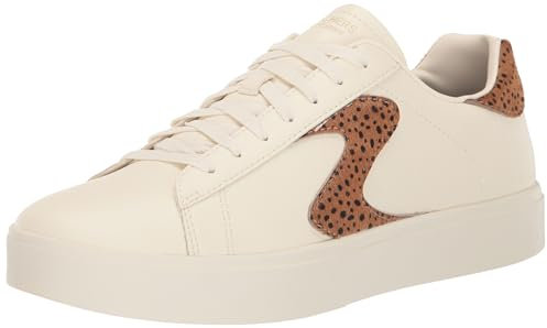 Skechers Damen Eden Lx Feeling Fierce Sneaker, Naturfarben/Braun, 39.5 EU